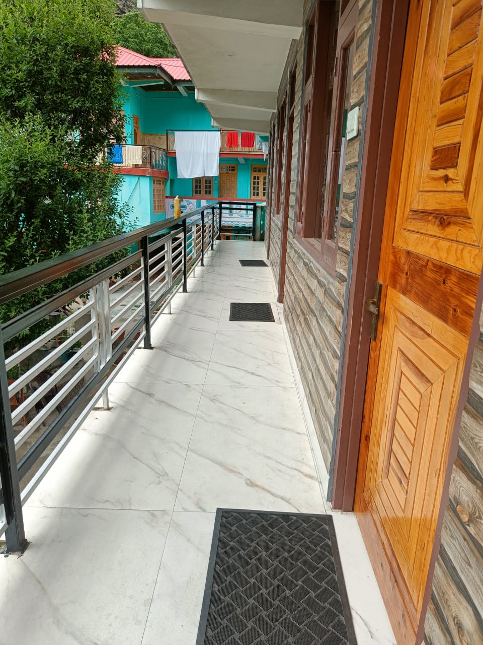 Valley view balcony