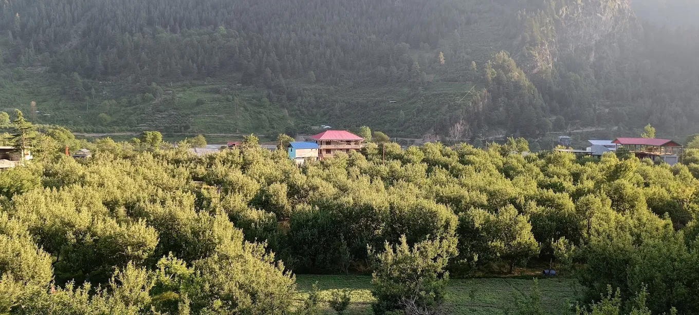 Himalayan landscape around Negi Cottage